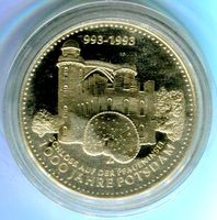Medaille "1000 Jahre Potsdam. Schloss Pfaueninsel".
