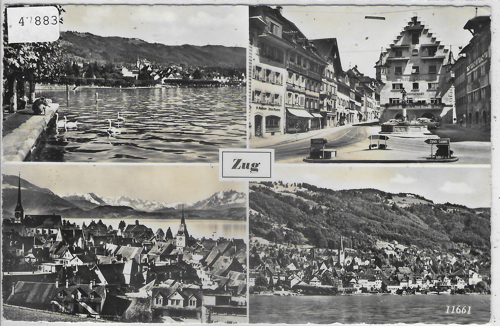 Ansichtskarten: Zug - Multiview – Gebraucht aus Ettingen von Kartenplanet