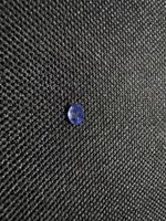 Tansanit, facettiert, 0.3ct, 4.8x 3.9 mm