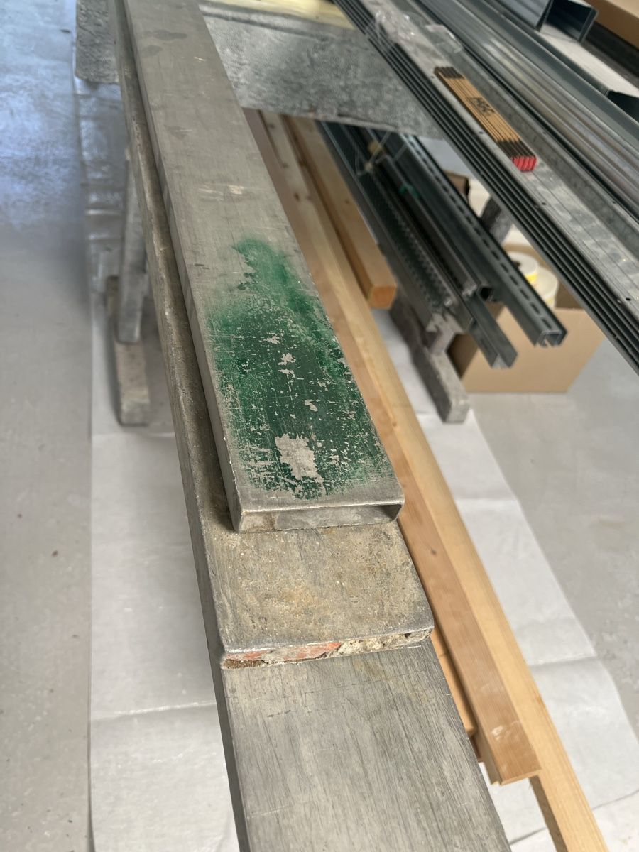 Tutti gli attrezzi: Richtlatten, Metall – Usato da Bettlach venduto da Esbe62 3