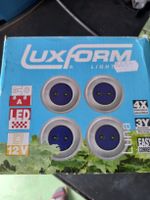 Luxform Luna LED Gartenleuchten Set, komplett, neuwertig!