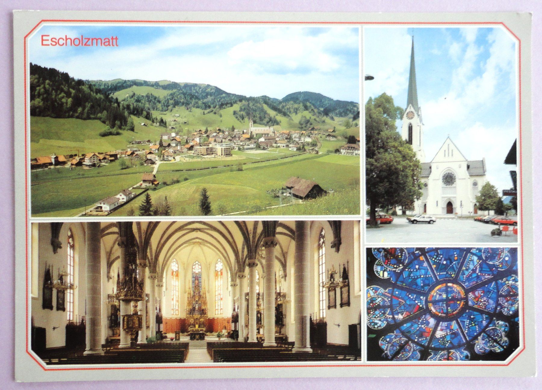 Cartoline postali: Escholzmatt (LU) – Usato da Fétigny venduto da Billy2miny