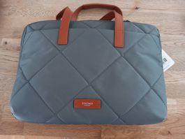 Knomo Paddington/Talbot Slim Briefcase 14" grau neu
