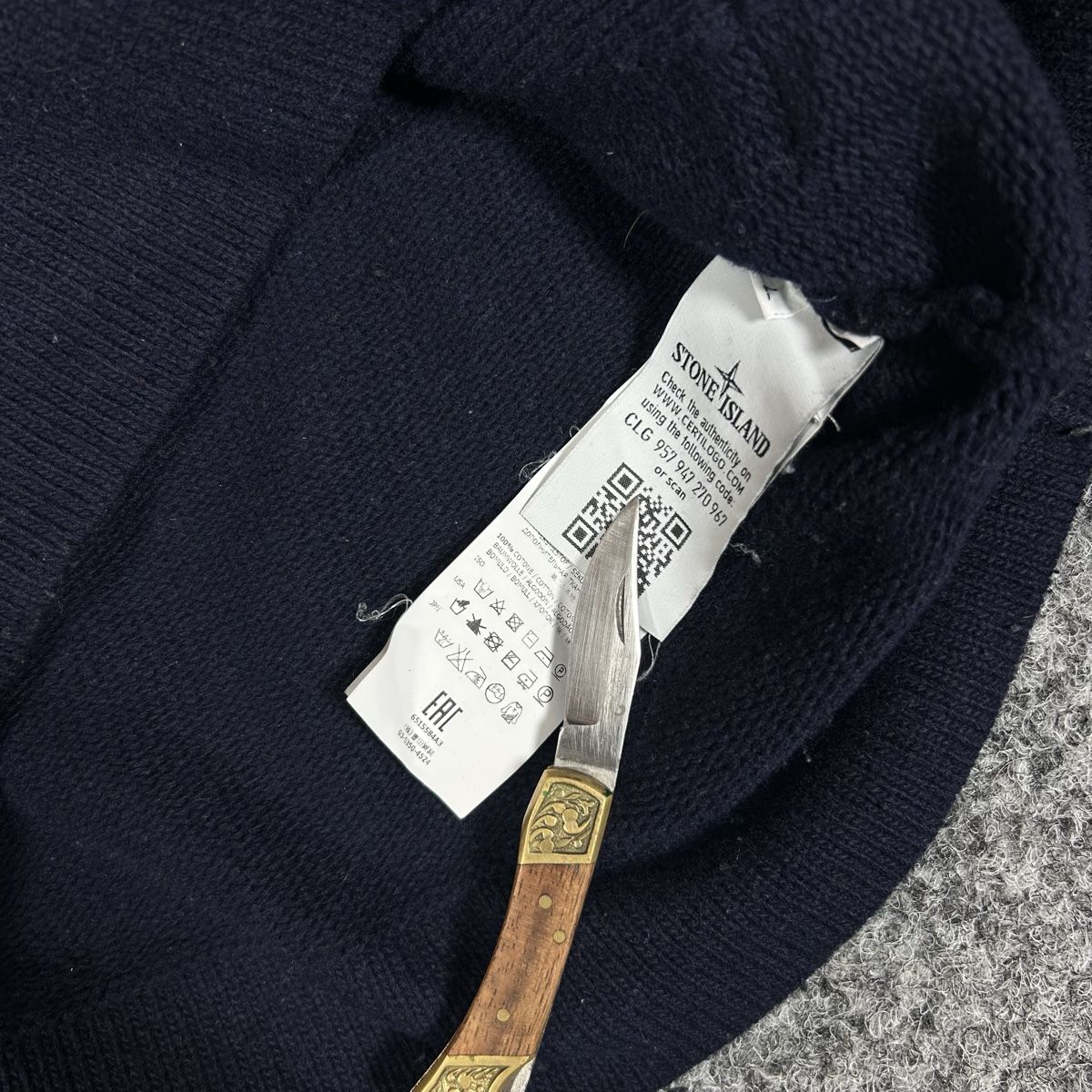 Stone Island Maglioni & Felpe: Stone Island sweat navy  – Usato da La Sagne NE venduto da Matlasape 6