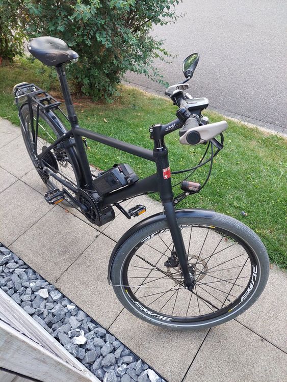 Ibex Vélos: IBEX E-Bike 45km/h schwarz mit Brooks Ledersattel – Défectueux à Ernetschwil par LuckyJack25 1
