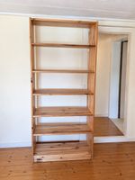 Grosses Bücherregal Holz, 198 cm