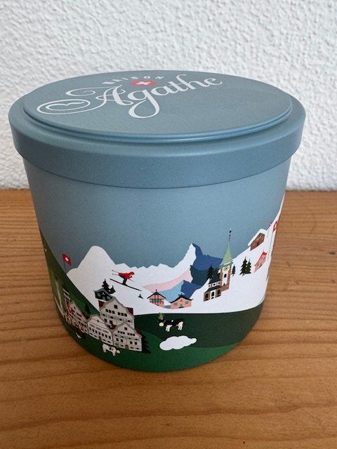 Contenitori & Simili: 2 x 1 DOSE AGATHE BISCUITS  MIT SCHWEIZER MOTIVEN – Usato da Honau venduto da Ritika 3