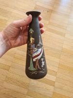 Vintage Vase, West Germany, Handgemalt, 19 cm, Rarität