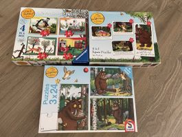 Gruffalo et monsieur bout de bois puzzles - Julia donaldson