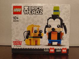 Lego Set 40378 Brick Headz Pluto & Goofy Mickey Mouse Disney