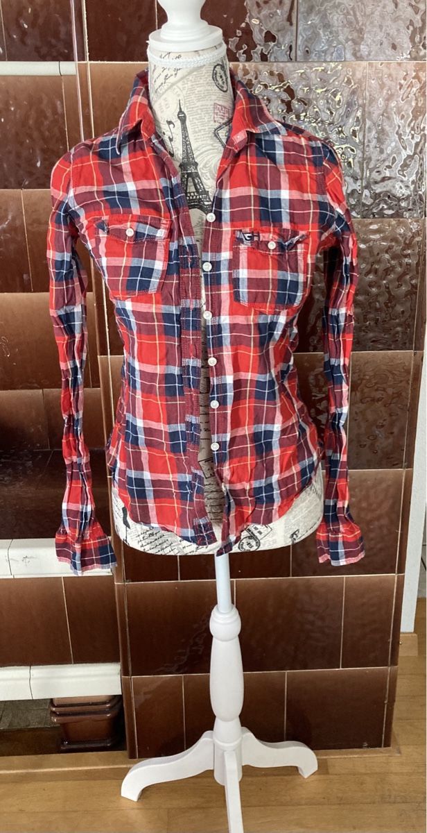 Blusen: Karohemd,Gilly Hicks,Gr.XS 🤠 – Gebraucht aus Morschach von leonie87