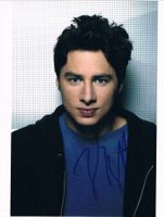Zach Braff 1975- Scrubs Autogramm signiert Foto 20x25cm
