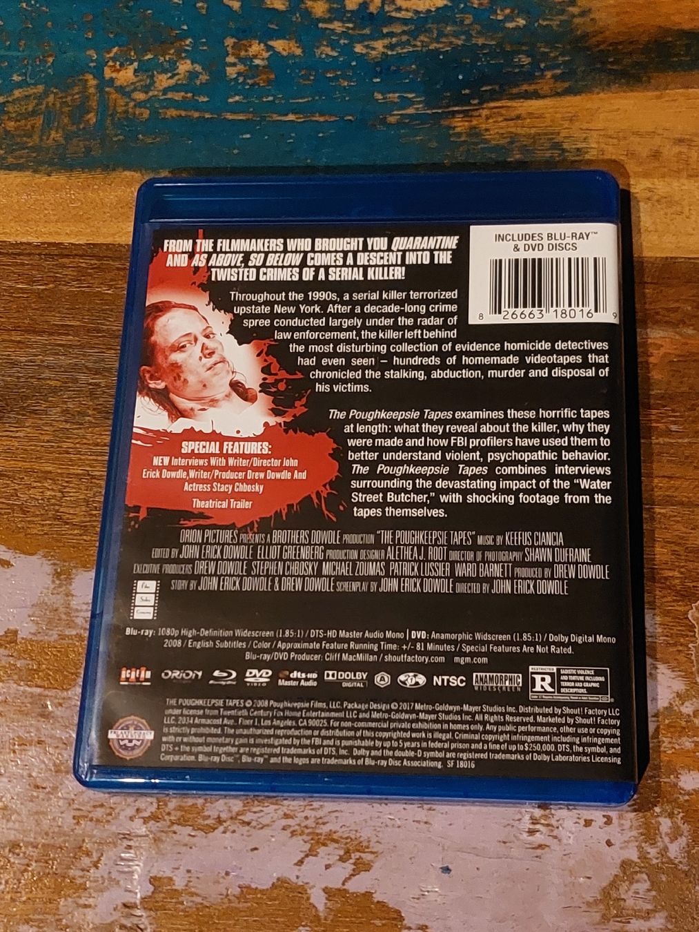 Alle DVDs: Poughkeepsie Tapes, Blu Ray Horror Special Ed. Code 1 – Neu (gemäss Beschreibung) aus Winterthur von Belzarek 1