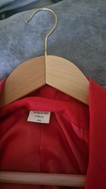Giacche: Jolie blazer rouge "PARIS" – Usato da Genève venduto da Petit-Ange 4