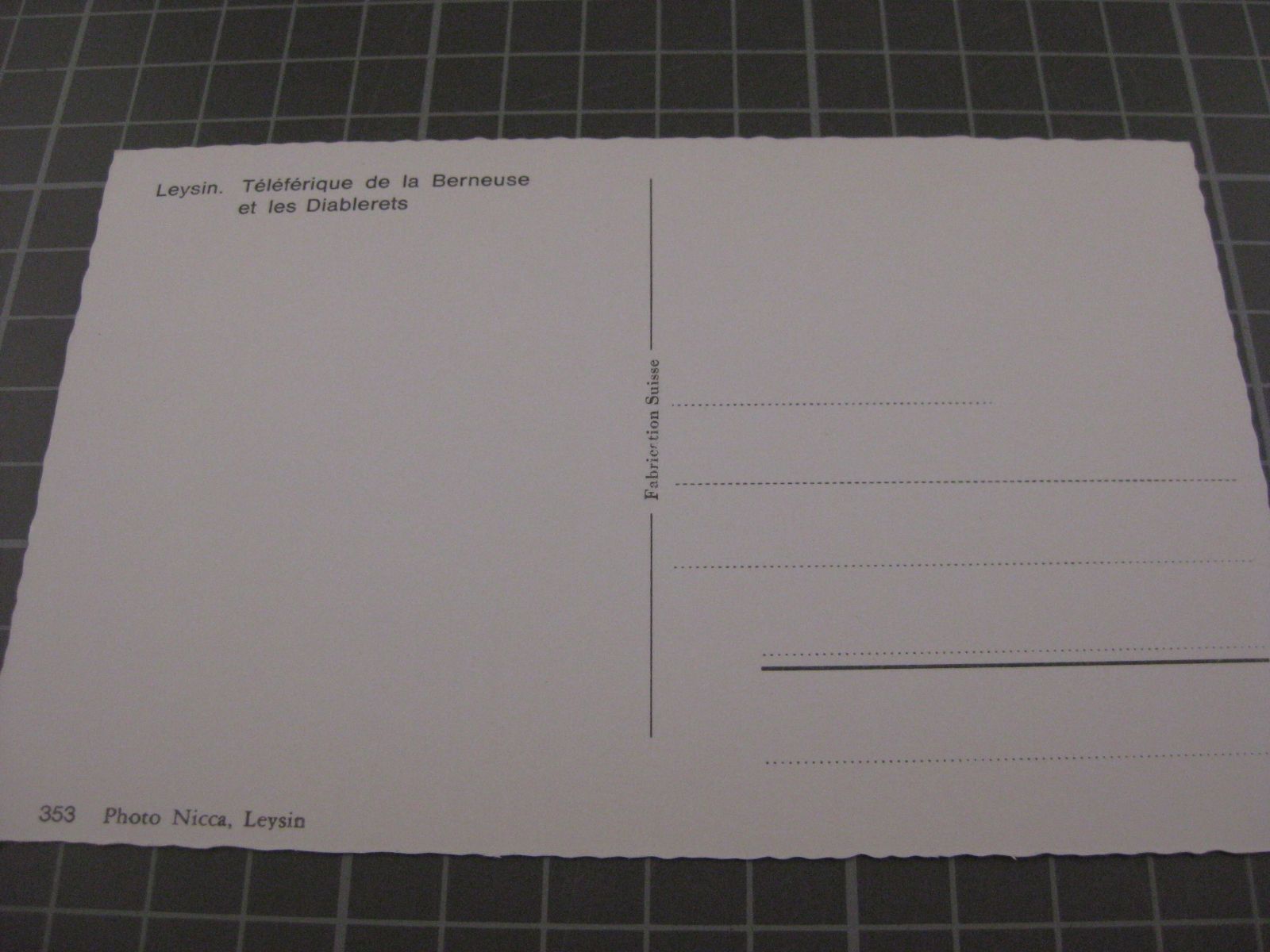 Cartoline postali: AK Leysin Berneuse mit Bahn – Usato da Malters venduto da Marosko 1
