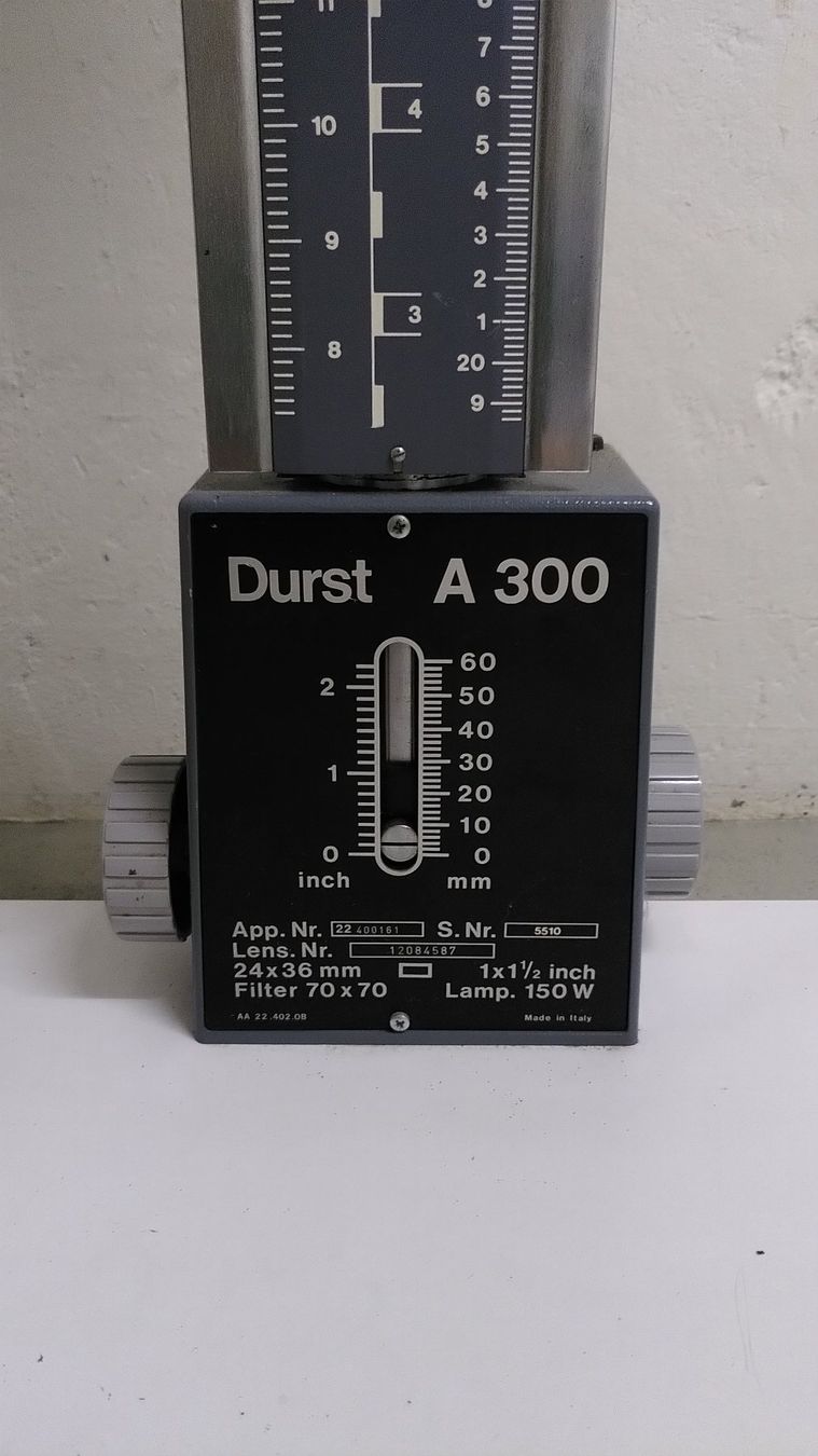 Durst Laboratorio & Camera oscura: Durst A300 Vergrösserer – Usato da Basel venduto da tobilla 2