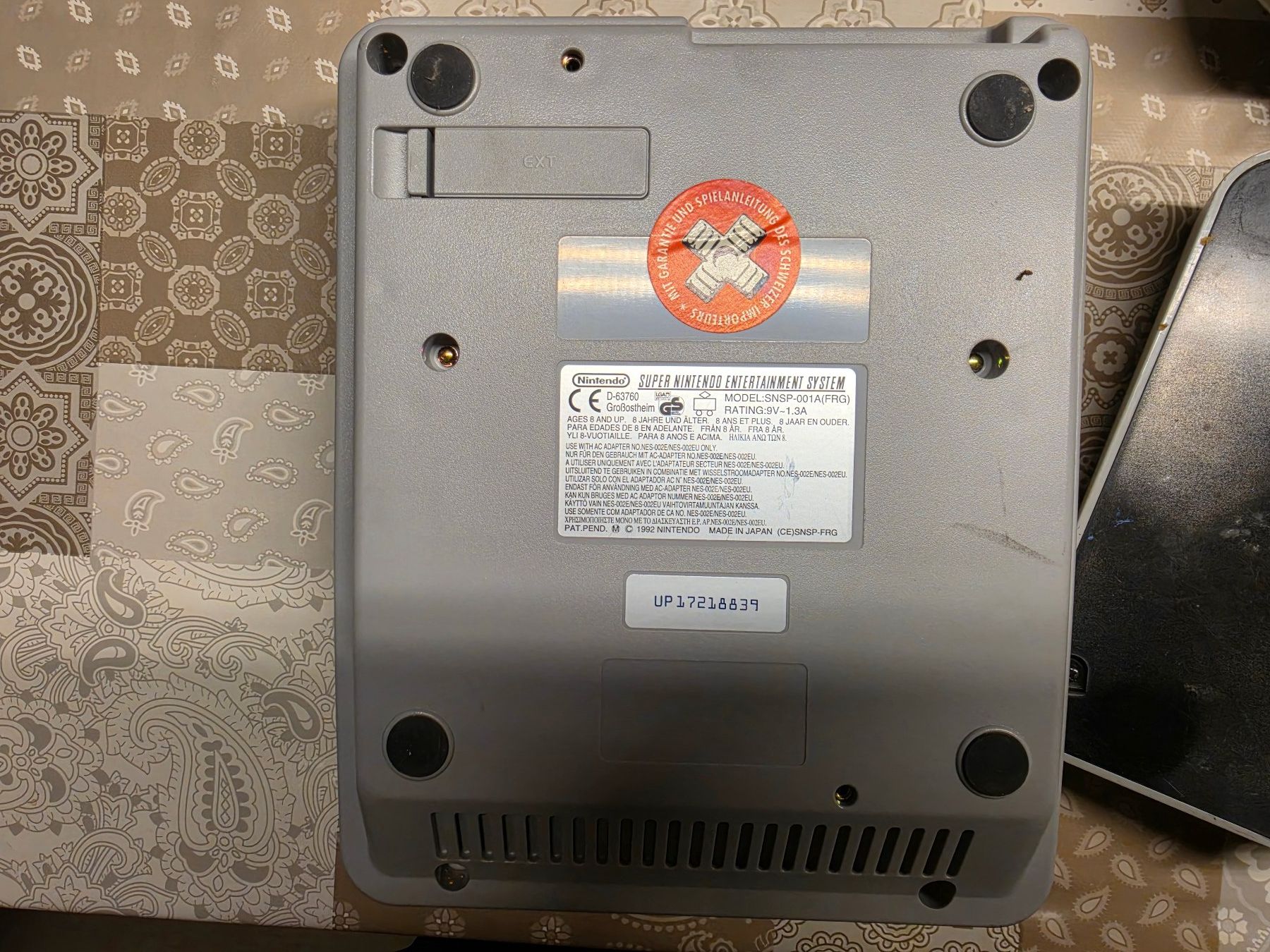 Nintendo Console: super nintendo – Difettoso da Unterseen venduto da A.Z88 2