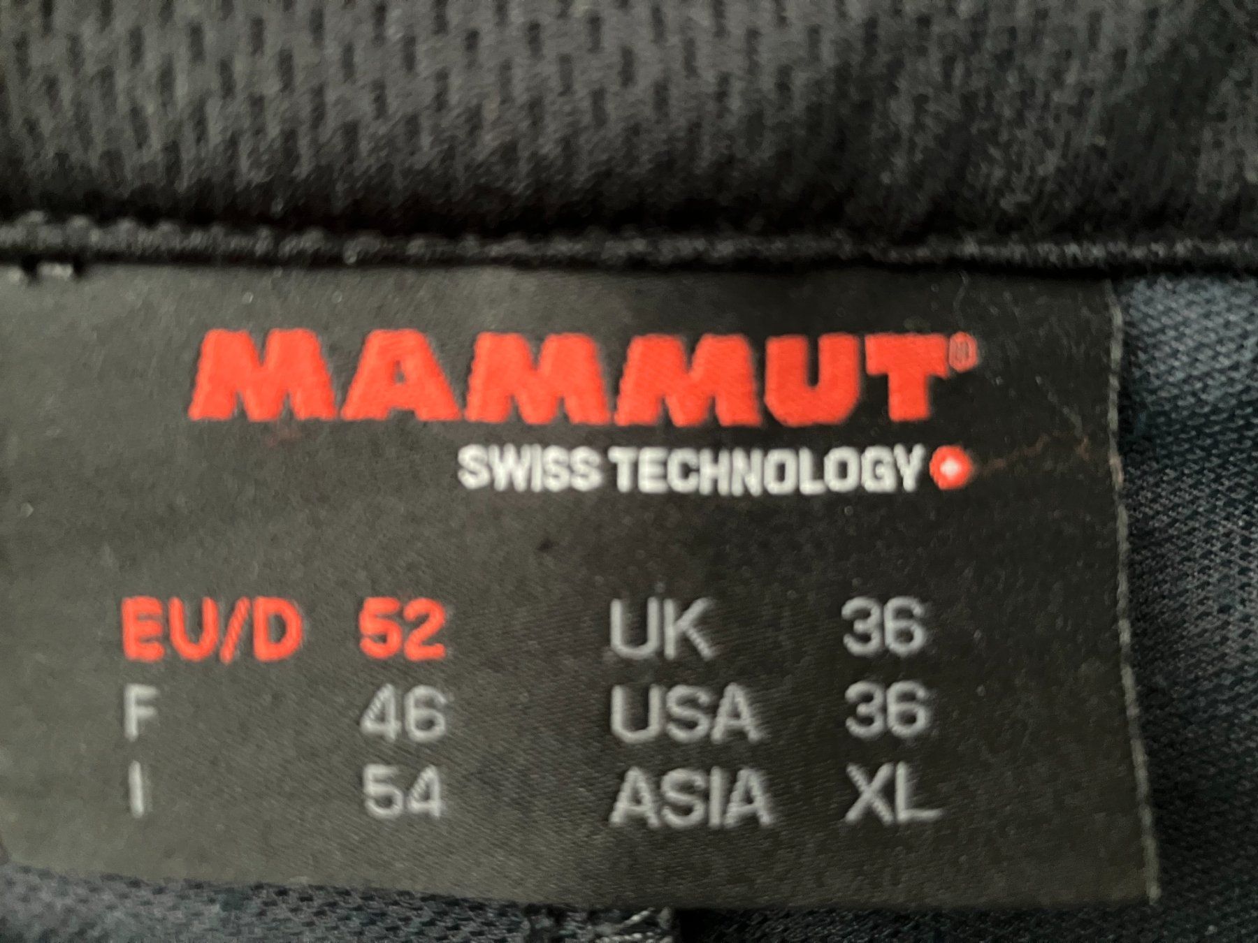 Mammut Pantaloni: Mammut Hose Gr. 52 – Usato da Richterswil venduto da solalex 3