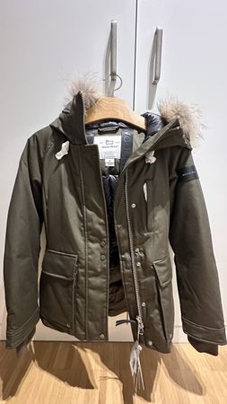 Woolrich Parka Jacket Green Size XS New