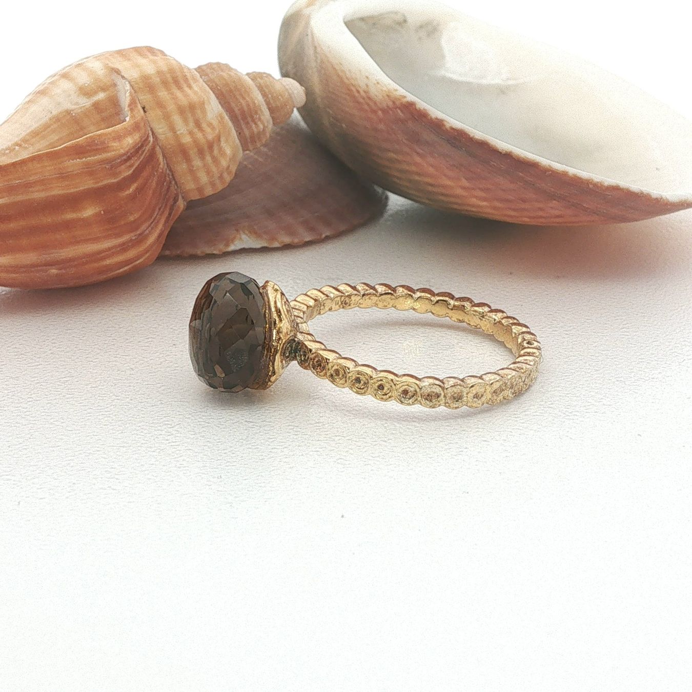 Olga Ribler Anelli: Rauchquarz Ring Silber Unikat 58 – Nuovo (secondo la descrizione) da Luzern venduto da Schmuckoutlet 4