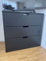 IKEA Nordli Kommode Schwarz