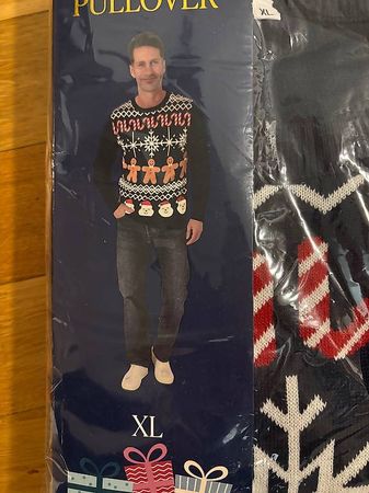 Weihnachtspullover XL