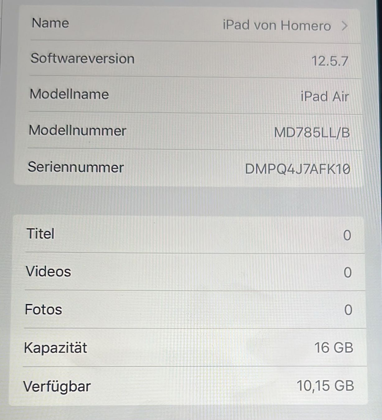 Apple Tablet PC:  Ipad – Gebraucht aus Rümlang von DuDuGess 3