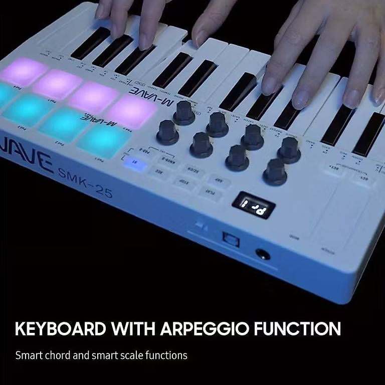 Strumenti musicali: M-VAVE SMK-25 MIDI Controller – Usato da Siebnen venduto da Grexx 4