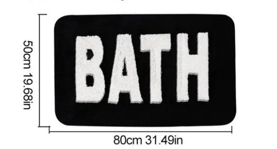 Tappeti: Teppich Badezimmerteppich 50cm x 80cm – Nuovo e nell'imballaggio originale da Walenstadt venduto da SchnaeppchenRabe 1