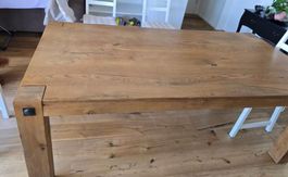 Conforama Massivholztisch Travers