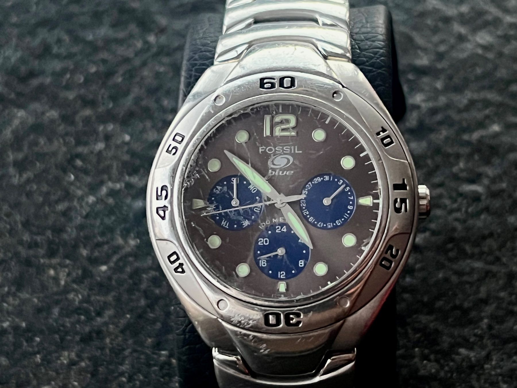 Fossil Orologi: Fossil Blue Armbanduhr Quarz Uhr – Usato da Steffisburg venduto da FlorianJohner