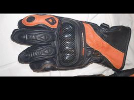 KTM Powerparts Leder Motorradhandschuhe Gr. XL schwarz/orang