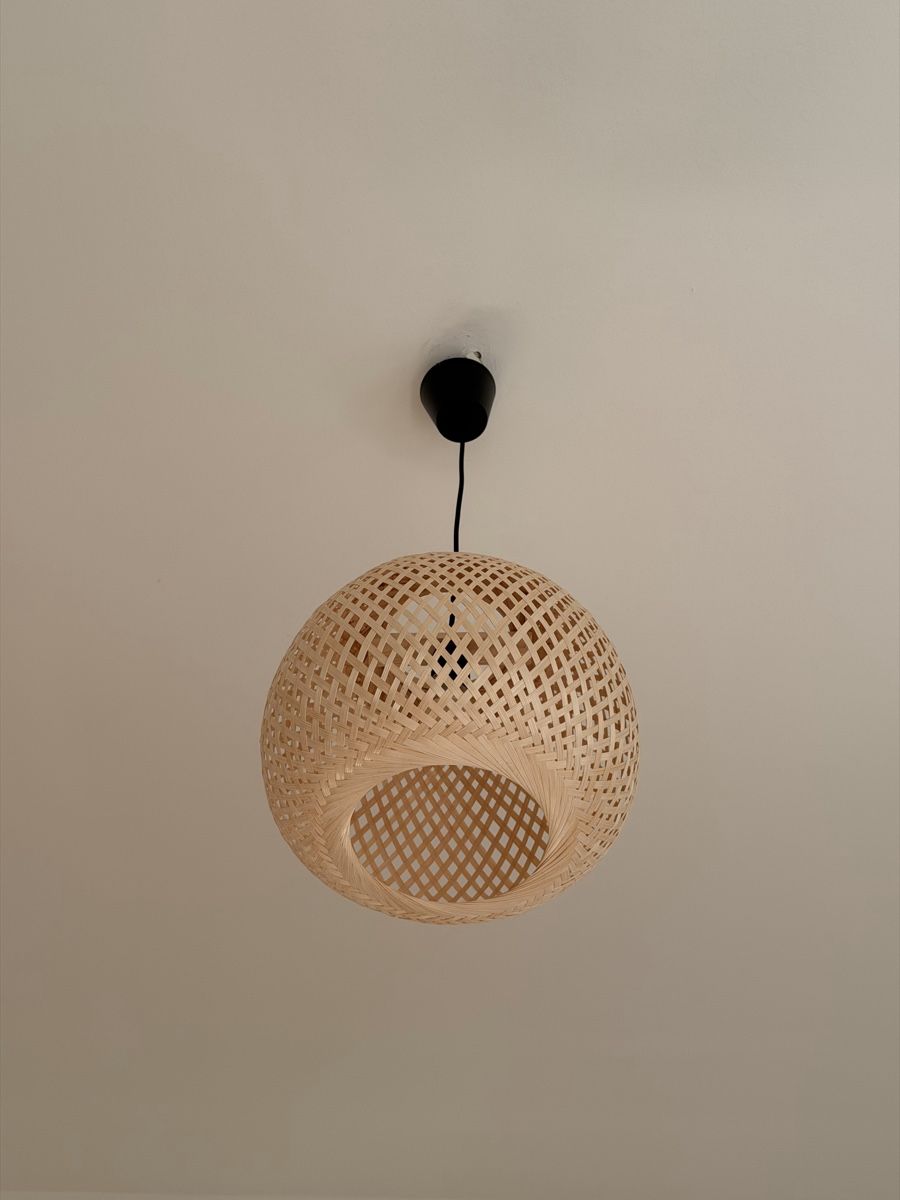 Ikea Lampes: Bamboo Hanging Lamp – D'occasion à Zürich par mar_h7x7 2