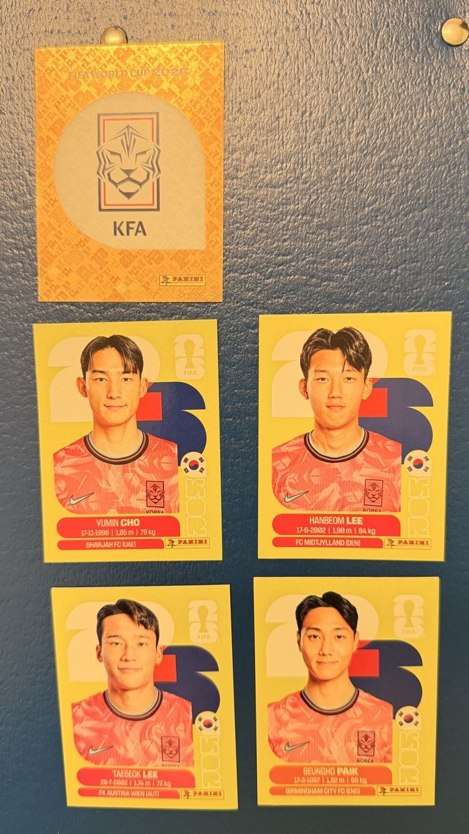 Panini Cartes à collectionner: Panini KOR – Neuf (Voir description) à Oberhasli par Alanickal 1