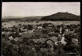 Schafisheim, Totalansicht mit Bergblick
