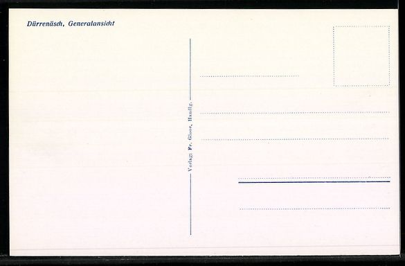 Cartoline postali: AK Dürrenäsch, Ortsansicht – Usato da Berlin venduto da bartko-reher 1