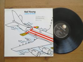 NEIL YOUNG LP LANDING ON WATER