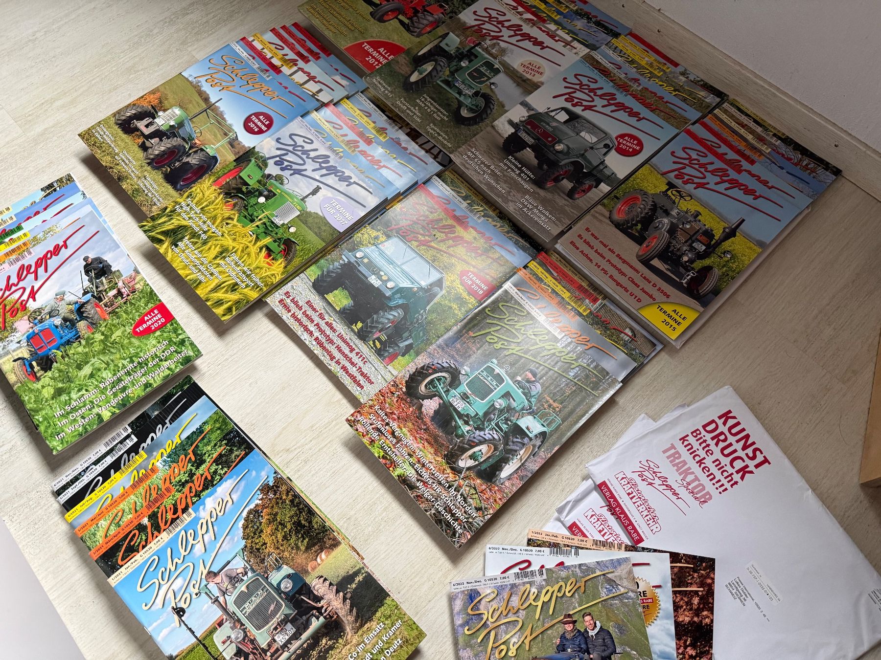 Zeitschriften & Magazine: 63x Zeitschrift „Schlepper Post“ – Gebraucht aus Siebnen von ldobler_ 1