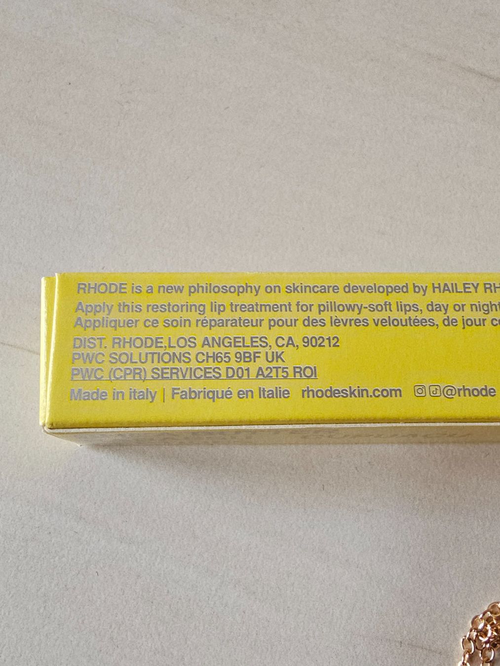 Cura del viso: 1 Ketteli und 1 Rhode Peptide Lip Tint – Nuovo (secondo la descrizione) da Balterswil venduto da Dikdik1992 1