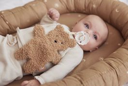 Jollein Nuggituch Schmusetuch Teddy Bear biscuit wie neu