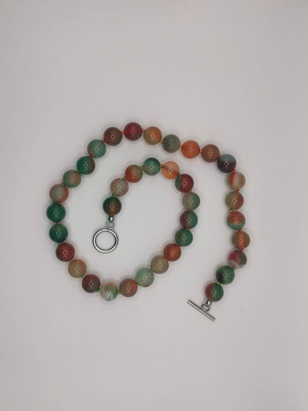 Catenine: **NEU** Halskette aus mehrfarbigen Achat – Nuovo (secondo la descrizione) da Luzern venduto da jul_bn7b 1