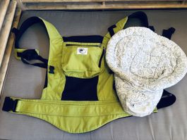 Ergo Baby mit Neugeborenen-Einsatz