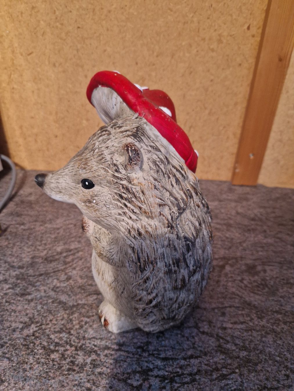 Figuren: Keramik Igel mit Pilz – Gebraucht aus Niederbipp von Trude04 3