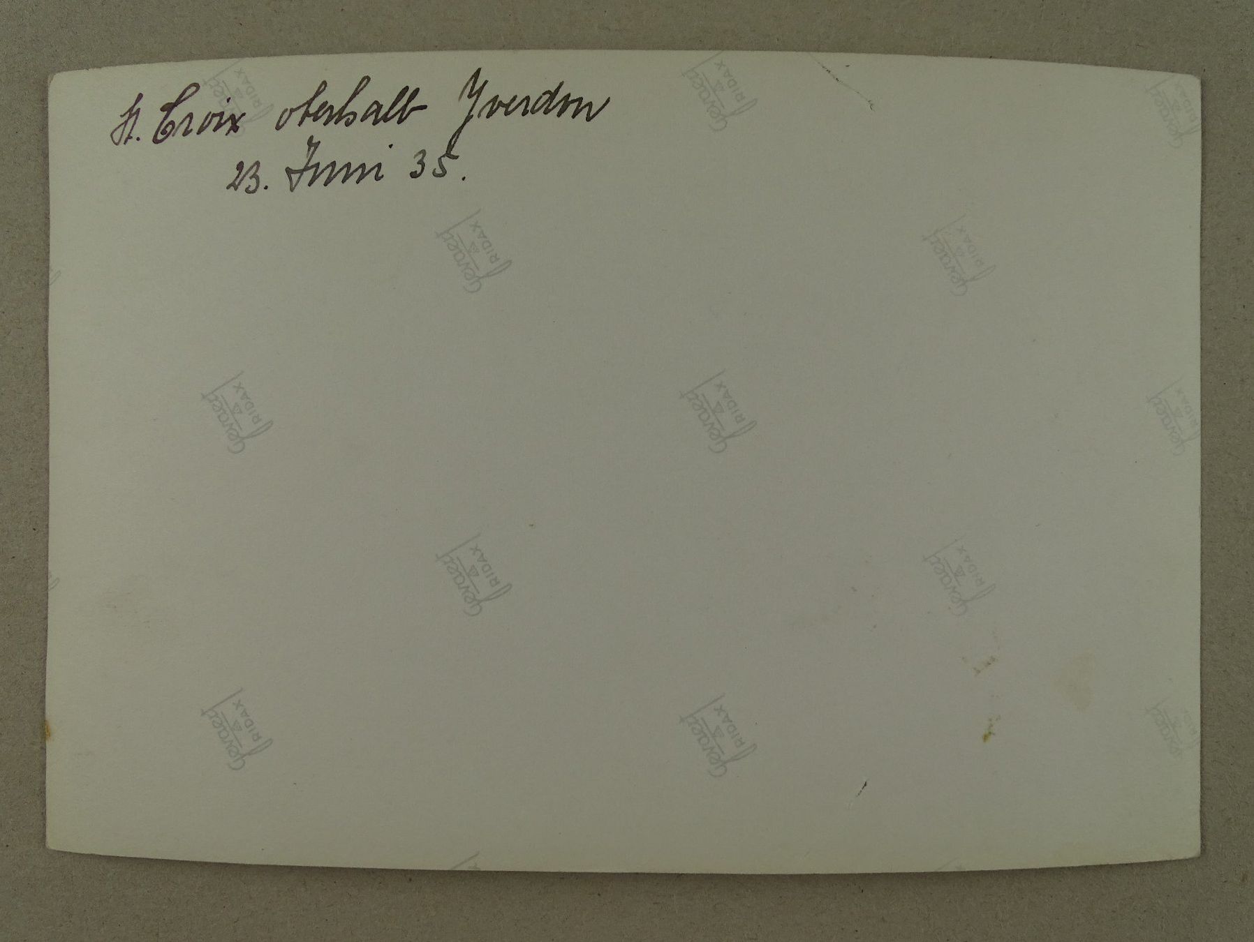 Insegne: AUTO OLDTIMER ÜBER ST. CROIX, BE NUMMER, BERNERNUMMER, 1935 – Usato da Grüningen venduto da Kartensammler 4