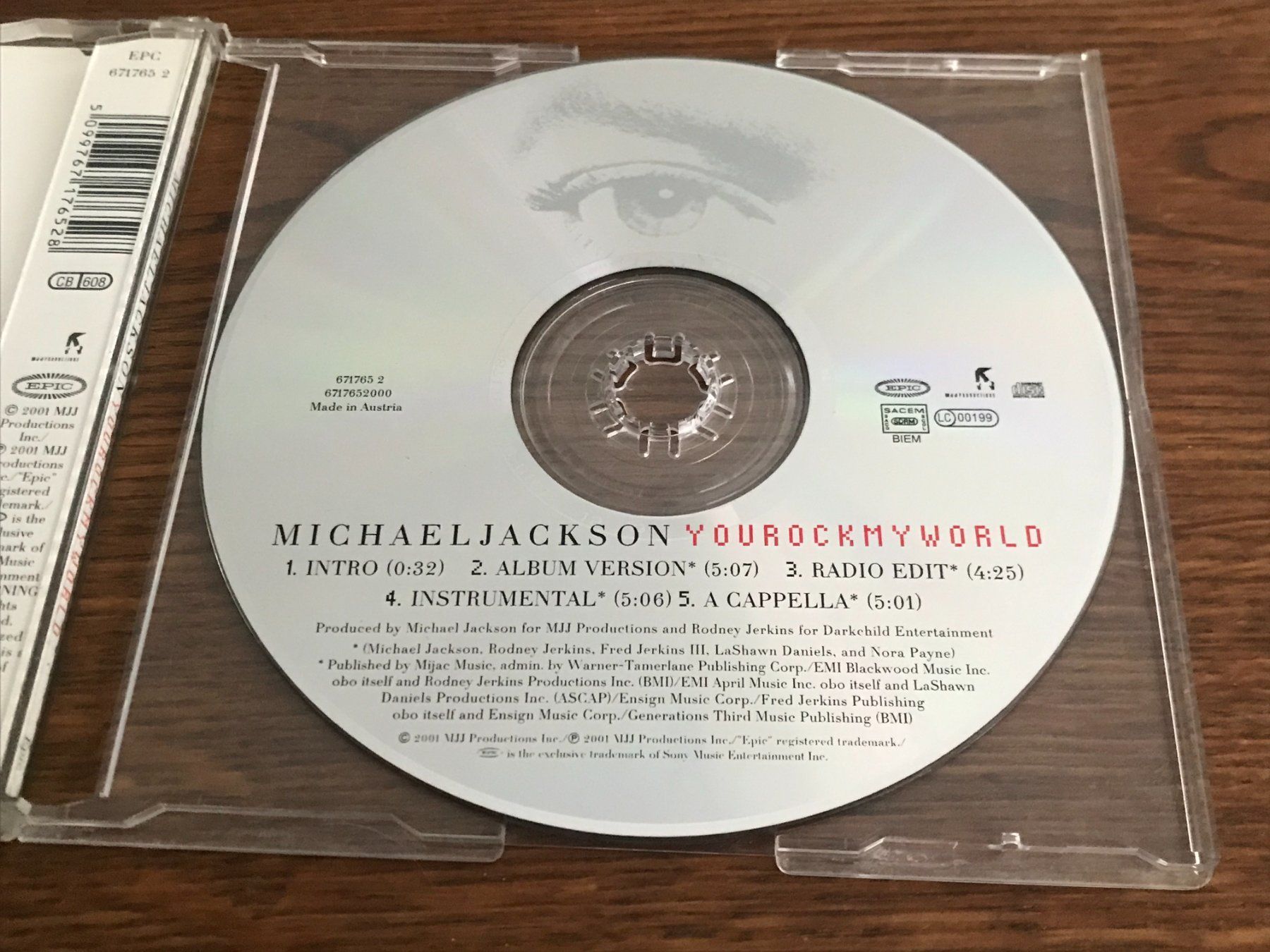 CDs: MICHAEL JACKSON - You Rock My World - Rare Maxi-CD – Gebraucht aus Buchs AG von Archie 1