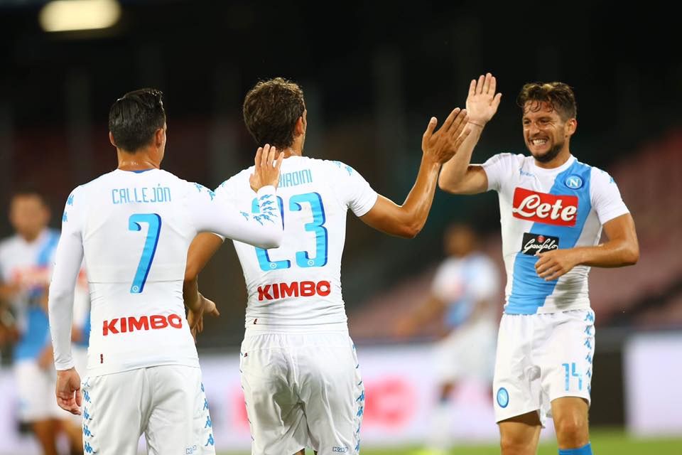 Kappa Canottiere & Pantaloni: Kappa Napoli Trikot 2016-2017 away – Usato da Cully venduto da DealerPrice 2