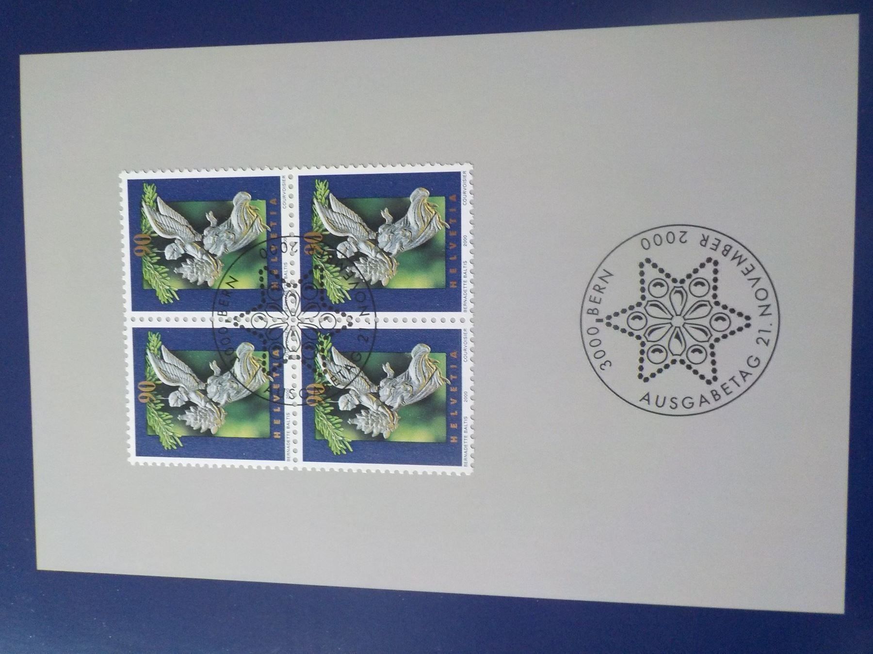Alle Briefmarken: 2000, Faltlbatt, Weihnachtsmarke – Neu (gemäss Beschreibung) aus Muri b. Bern von Ricardoverkauf
