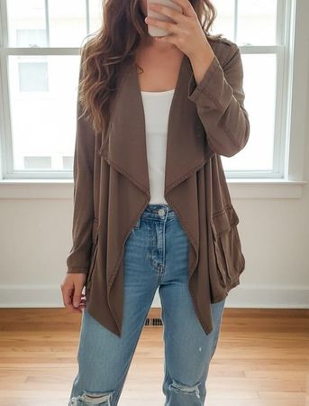 Veste légère kaki