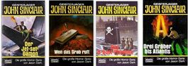 😊JOHN SINCLAIR (4Taschenbücher)
