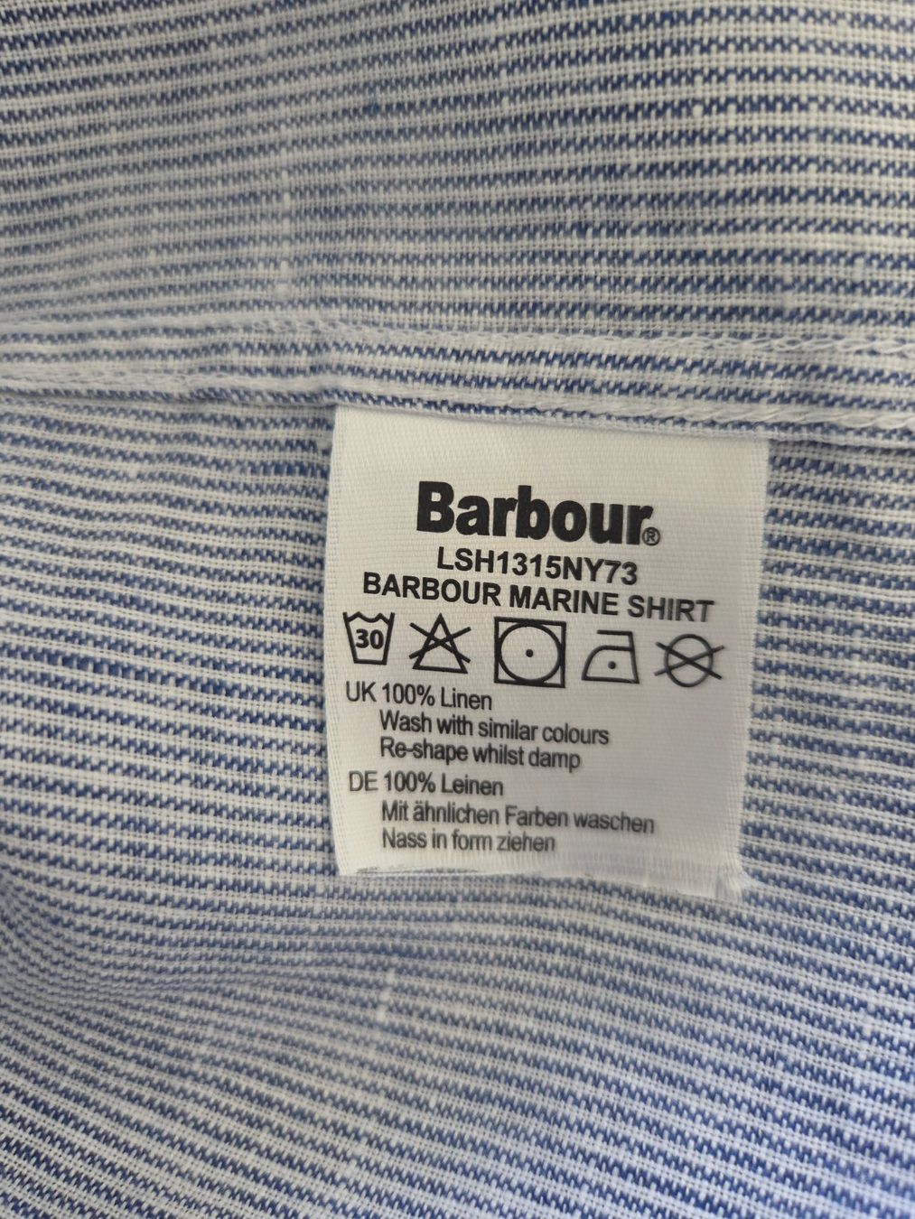 Barbour Camicette: Leinenbluse von BARBOUR – Usato da Oberrieden venduto da Smart570 5